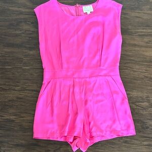 Sail to Sable Vibrant Pink Romper